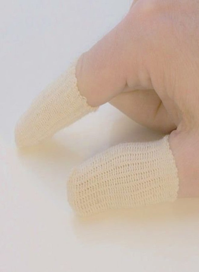 Novel FINGER COTS COTTON GUARDS ELASTIC JEWELRY HANDLING PROTECTION PACK/ 20 - Image 2